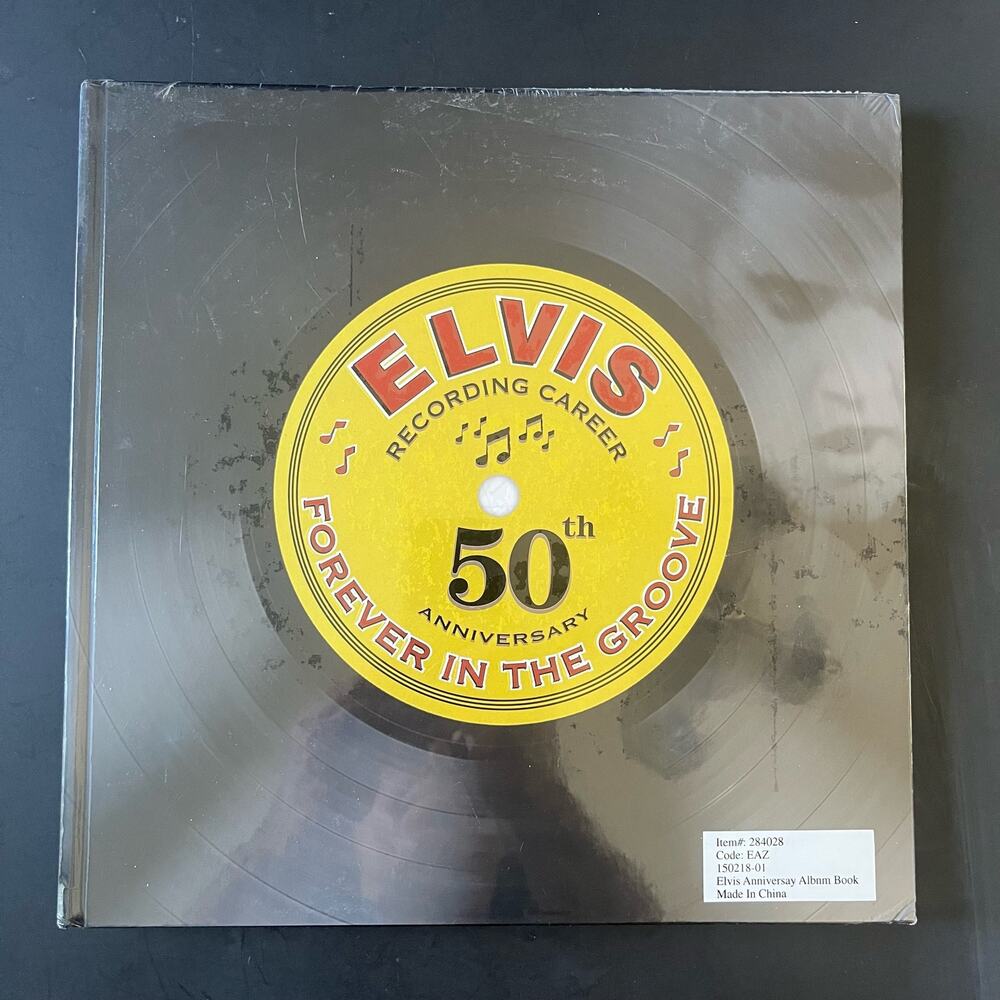 Elvis, Forever in the Groove: Recording Career 50th Anniversary - Book